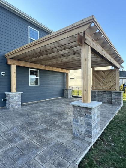 Outdoor living work by OnCall Home Co.