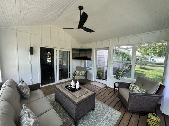 Outdoor living work by OnCall Home Co.
